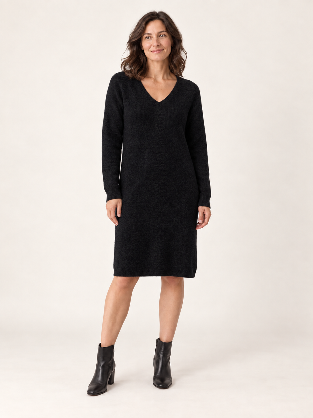 Black front view