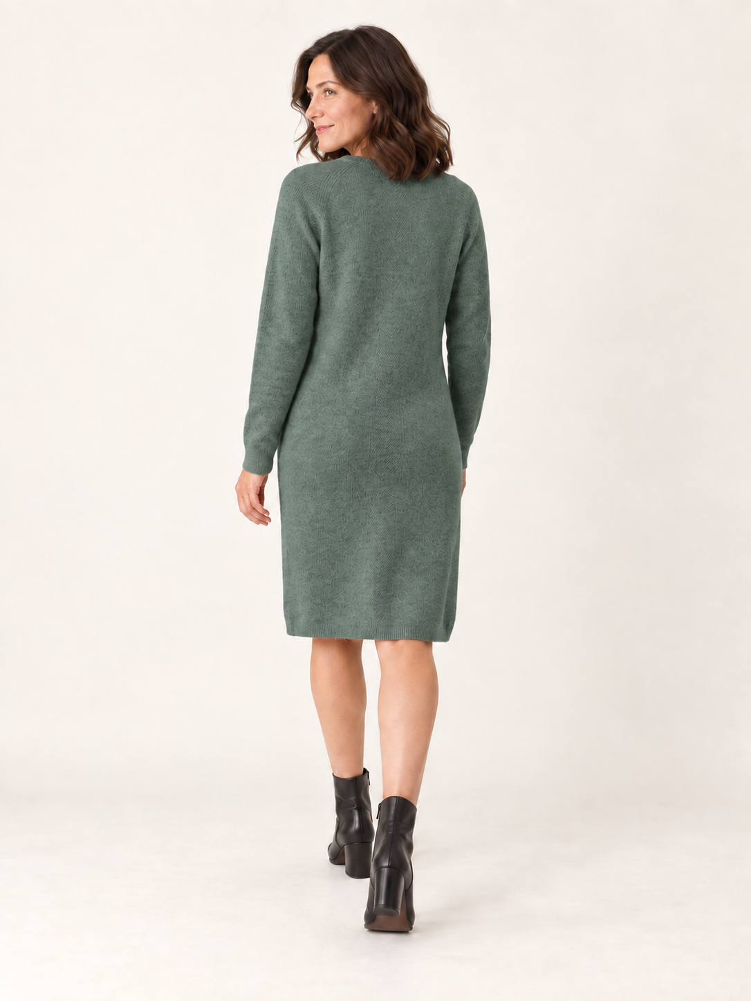 Green back view