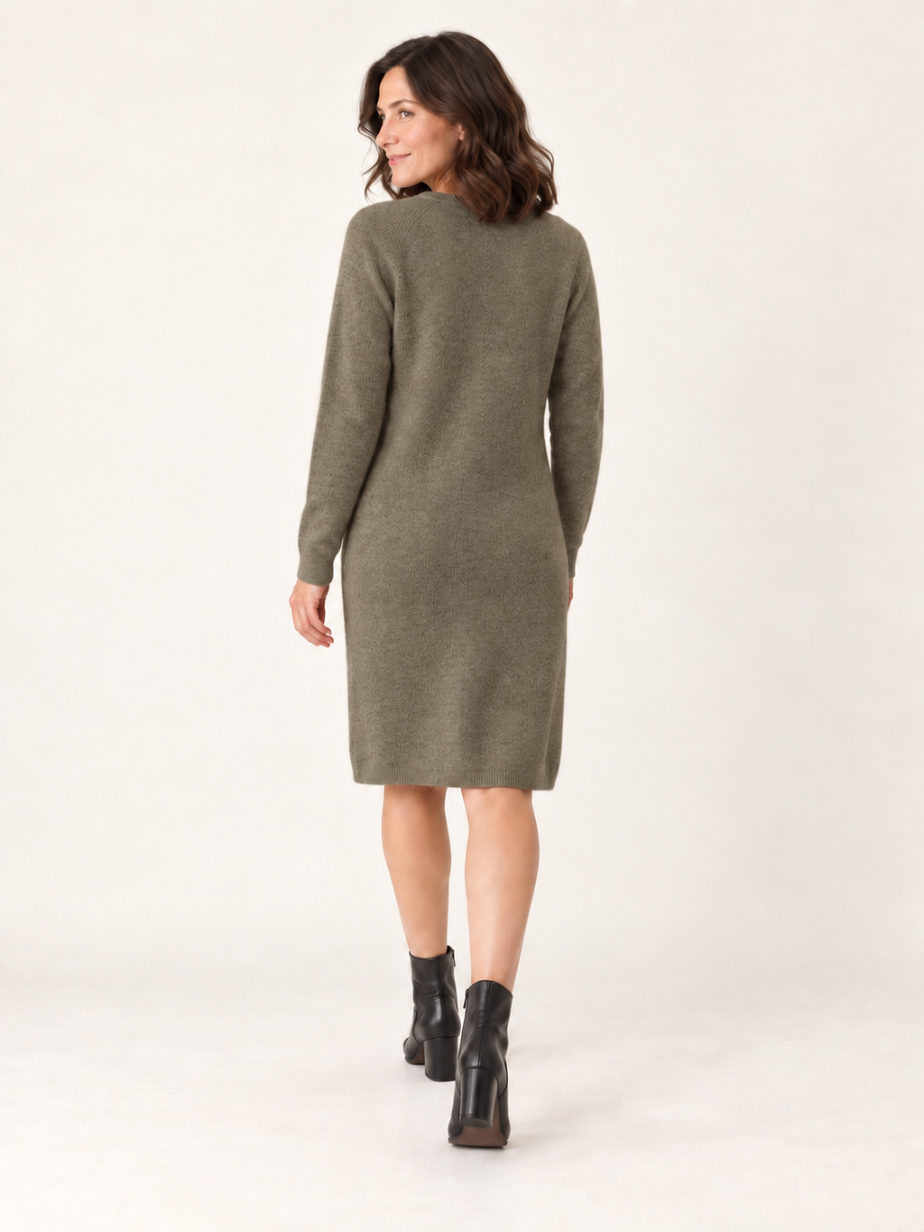 Khaki back view