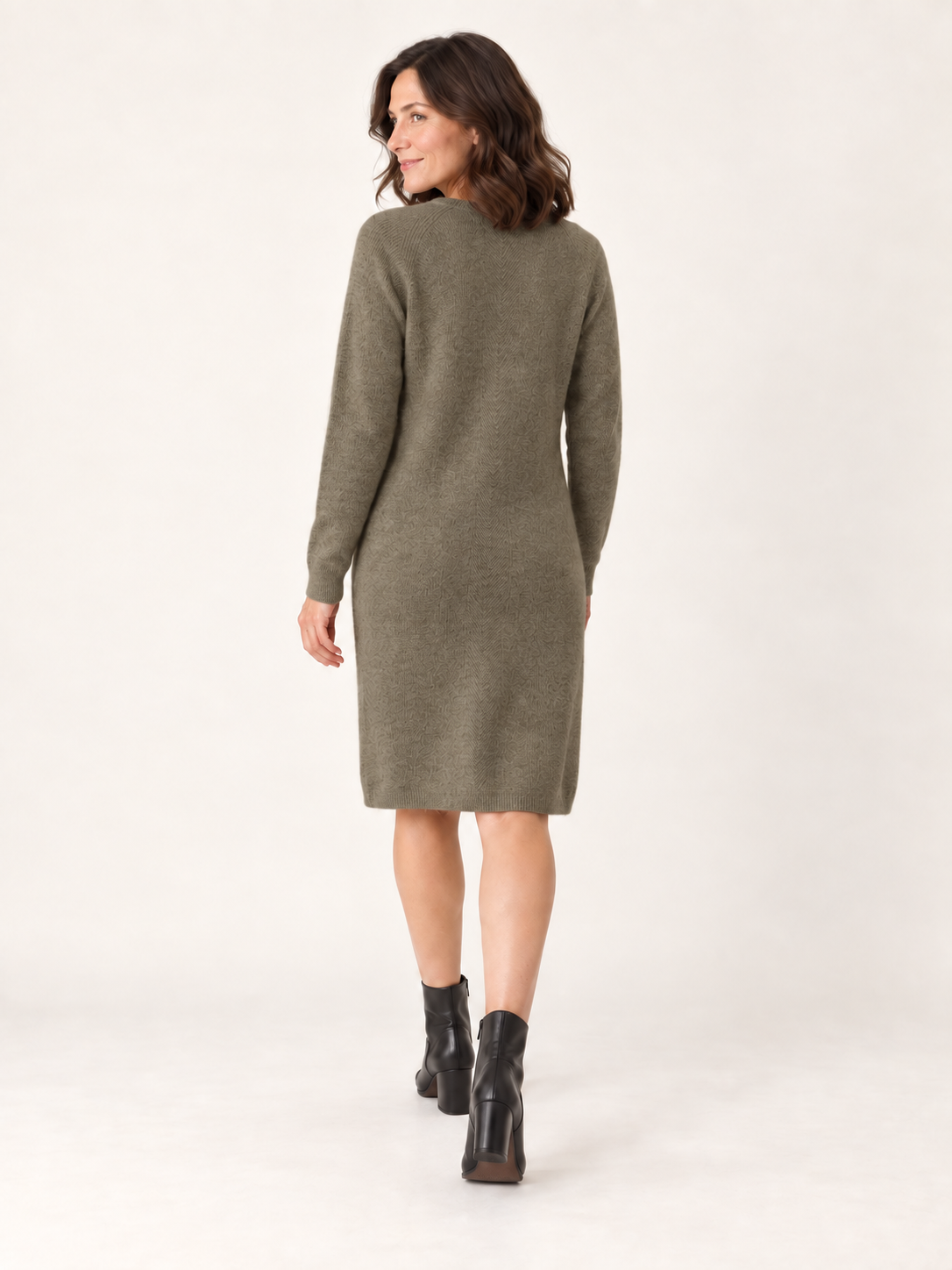 Khaki back view